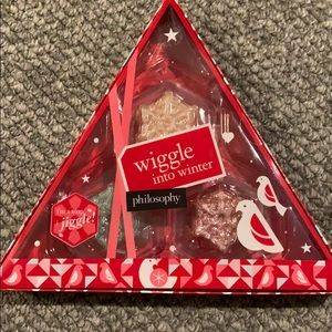 Christmas snowflake Philosophy jiggle soap